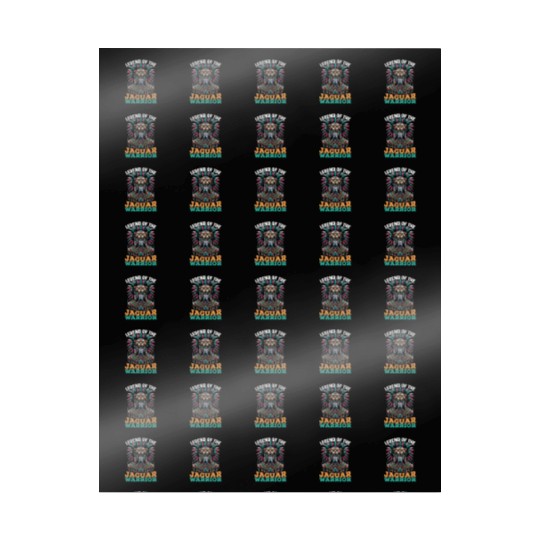 Aztec Jaguar Warrior Aztec Culture Indigenous Wrapping Papers