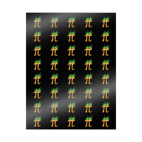 Pineapple Pi Day Wrapping Papers