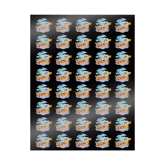 Chinese Dragon Boat Dragon Boat Racer Gift Wrapping Papers