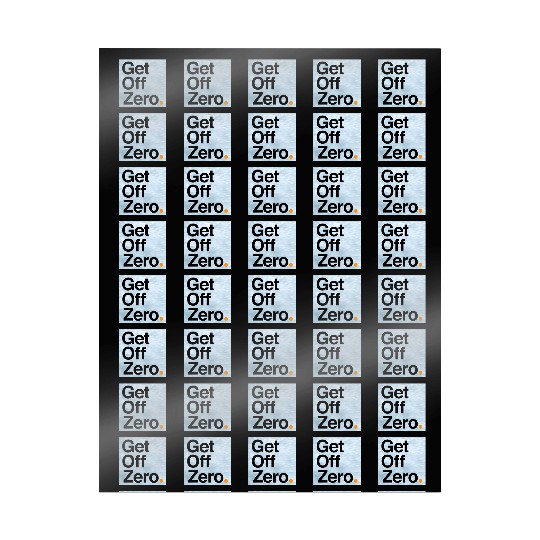 Get Off Zero! - Bitcoin (Edition 3 of 3) Wrapping Papers