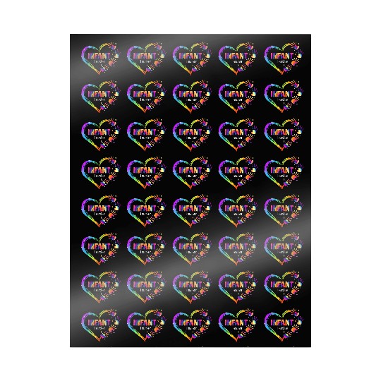 Infant Teacher Appreciation Tie Dye Wrapping Papers