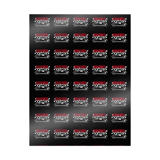Racing Birthday Party Matching Family Car Pit Crew Wrapping Papers