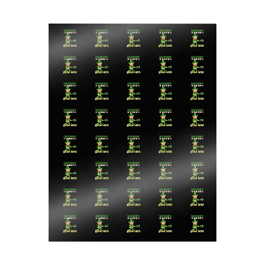 Lacrosse St. Patricks Day Lacrosse Good Idea Wrapping Papers