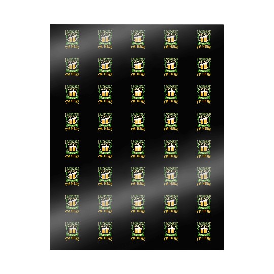 Lacrosse St. Patricks Day Lacrosse And Bere Here Wrapping Papers