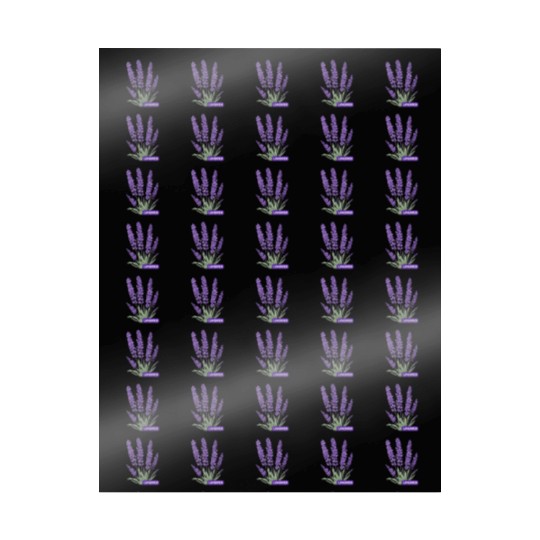 Lavender - Pot Label Wrapping Papers