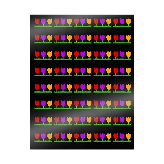 Three cute tulips Wrapping Papers