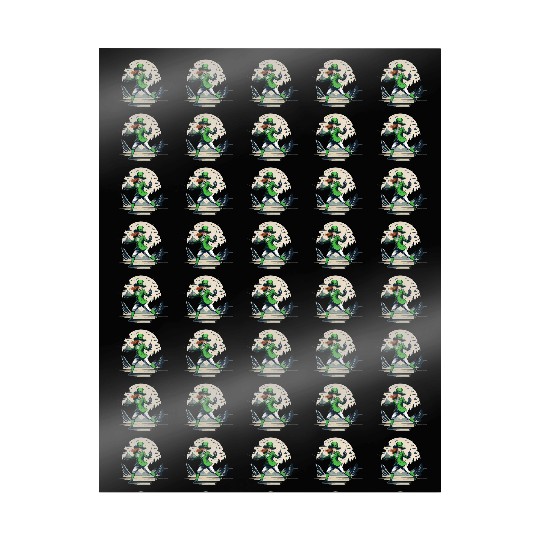 St. Patrick's Day Shamrock St Paddy's Day Fencing Wrapping Papers