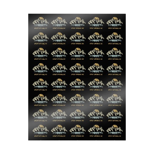 Spout Springs North Carolina Mountain Wrapping Papers