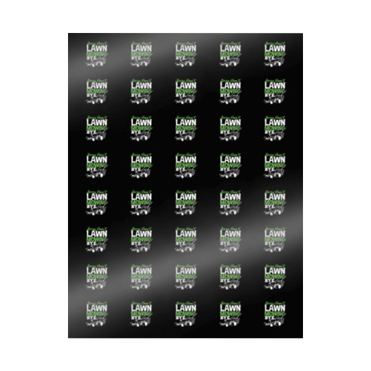 Landscaper Gardener Lawn Mowing Bye Wrapping Papers