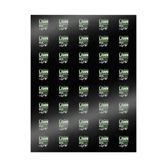 Landscaper Gardener Lawn Mowing Bye Wrapping Papers