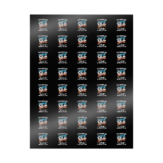 Funny K9 Dog One Bite At A Time Fur Missiles Wrapping Papers
