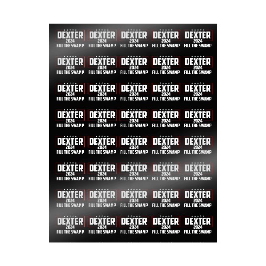 Dexter 2024 Fill The Swamp Wrapping Papers