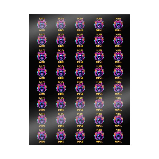 Party Animal Gorilla Style - Wrapping Papers Design