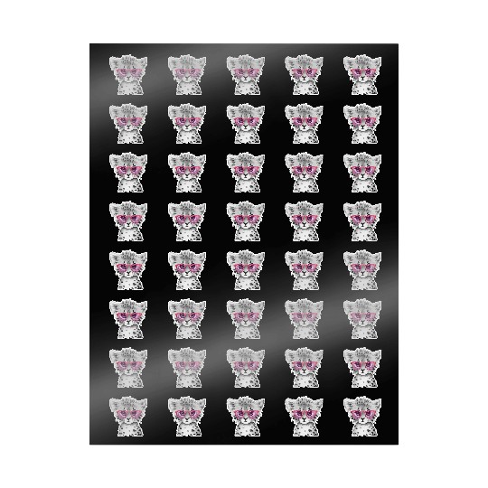 cheetah Animals with Glasses Wrapping Papers