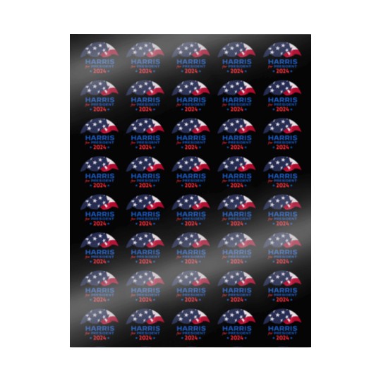 Kamala Harris For President 2024 American Flag Wrapping Papers