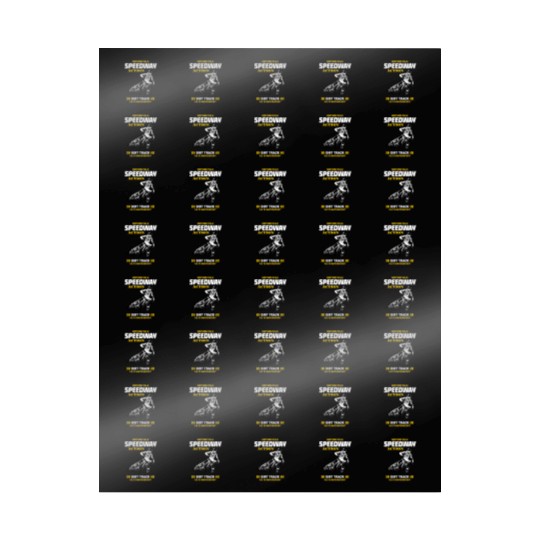 Motorcycle Speedway Racing Wrapping Papers