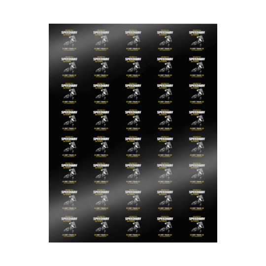 Motorcycle Speedway Racing Wrapping Papers