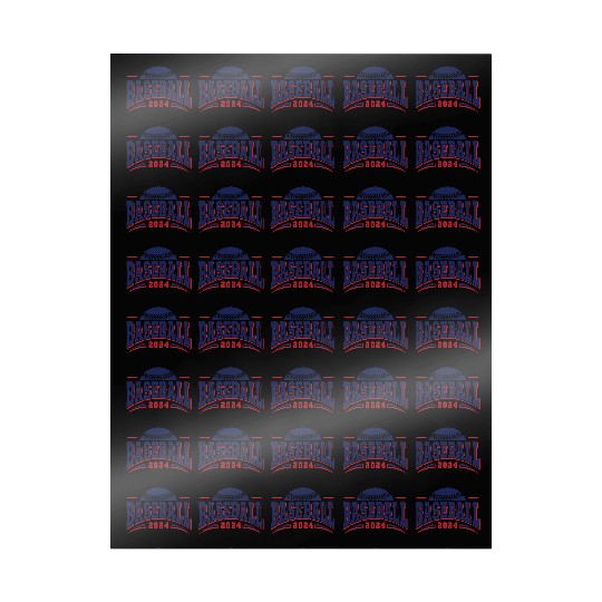Retro Game Day Vintage San Diego Baseball Wrapping Papers
