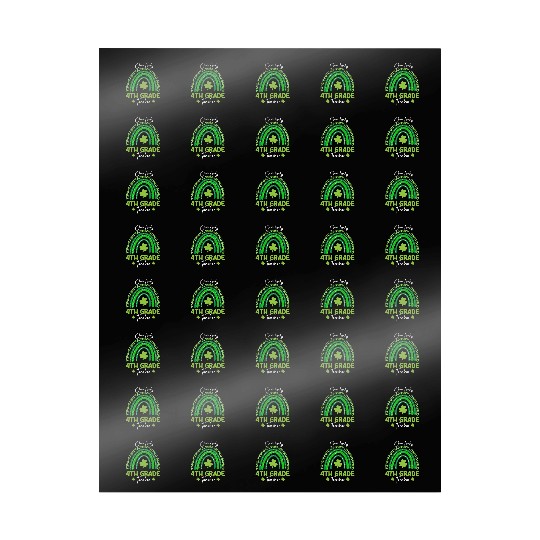 One Lucky 4th Grade Teacher St Patrick's day Wrapping Papers