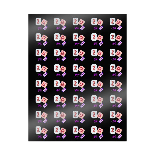 Creative Typography Art with Abstract Backgrounds Wrapping Papers