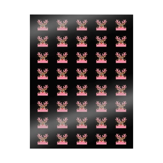 Glitter Coquette Pink Christmas Wrapping Papers