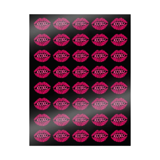XOXO Valentine Sublimation Wrapping Papers