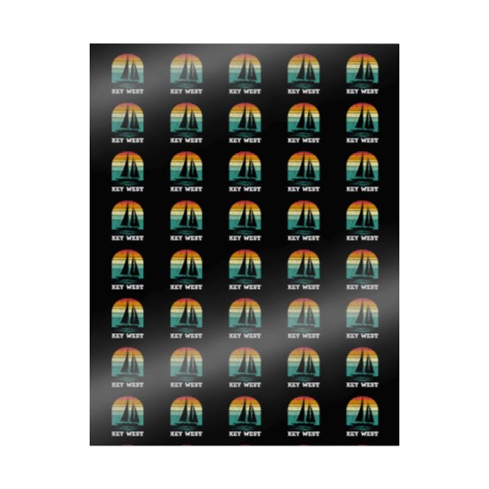 KEY-WEST FLORIDA Sailing Sunshine-State West Keys Wrapping Papers