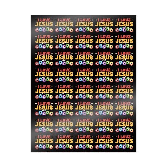 I Love Jesus and Bingo Wrapping Papers