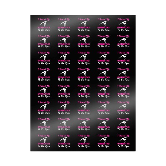 Gymnastics Gym Fitness Sports Training Wrapping Papers