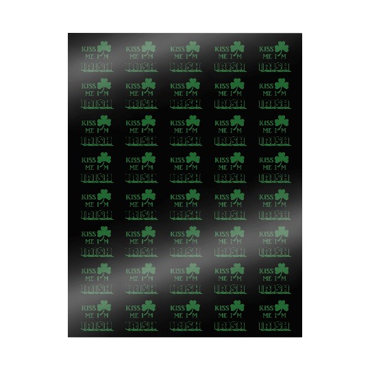 Kiss Me Im Irish 2025 Wrapping Papers