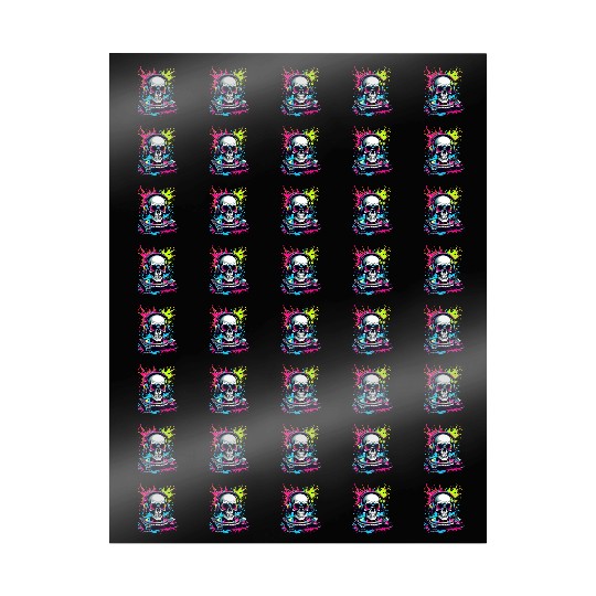 Skull DJ Vibes Wrapping Papers