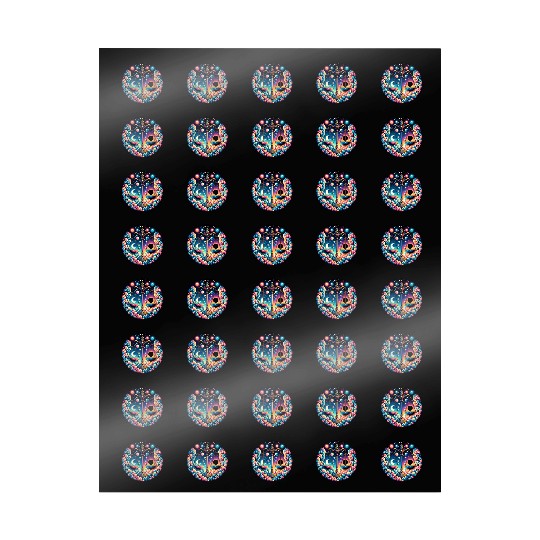 Libra - Celestial Scales of Balance Wrapping Papers