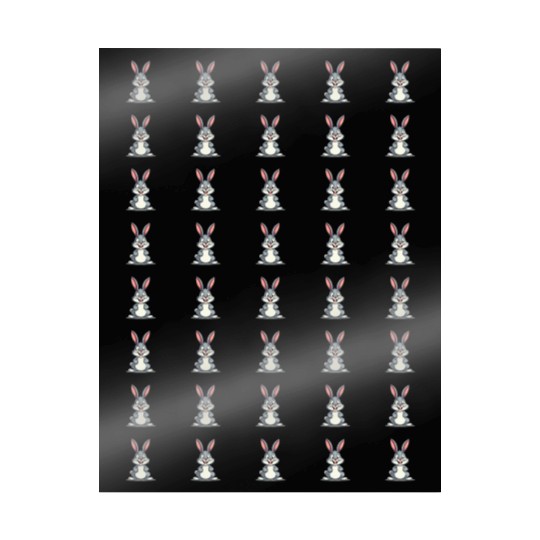 Funny Easter Bunny Cute Bunny Easter Wrapping Papers