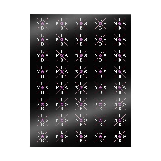 Subtle Lesbian Violet Flower Hidden Pride Wrapping Papers