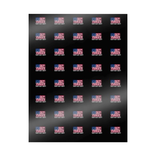Tariff Baby Tariff American Flag Trump Tariff Wrapping Papers