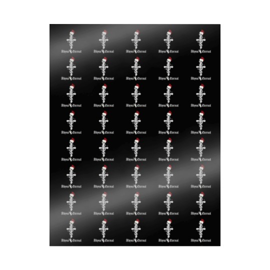 Gothic Thorn Cross Abyss Eternal Wrapping Papers