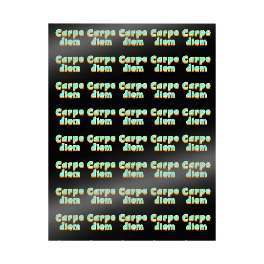 Carpe diem "Seize the day" Wrapping Papers