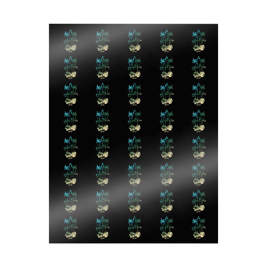 Bora Bora Surf Paradise Tropical Island Vacation Wrapping Papers