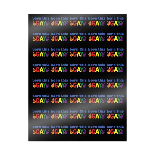 Gay Pride Born This ggay Wrapping Papers