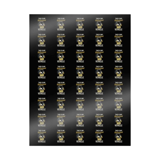 Golf Cart Life Senior Humor Retirement Ride Wrapping Papers