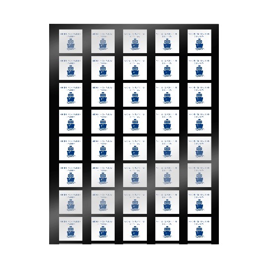 Shiny blue – Nautical Style Graphic Wrapping Papers