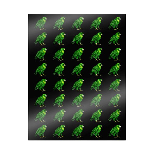 Green hawk Wrapping Papers