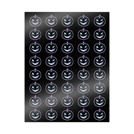 Glow-In-The-Dark Jack-o-Lantern Wrapping Papers