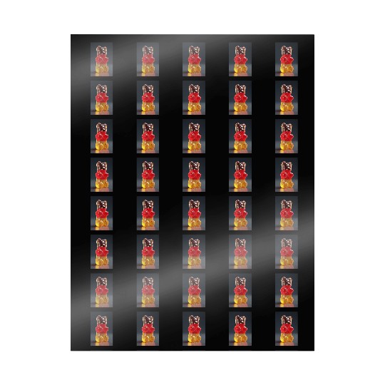 Transparent German Gummy Bear Wrapping Papers