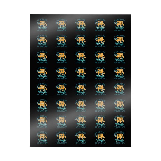 Waffle Character Skateboard Design Wrapping Papers