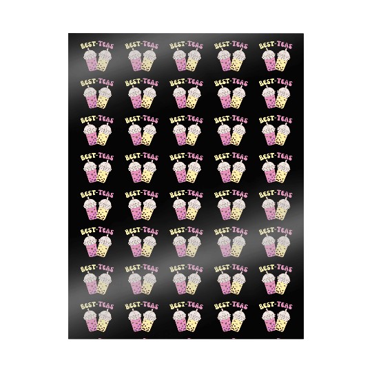 Best-Teas Cute Kawaii Bubble Tea Boba Tea Wrapping Papers