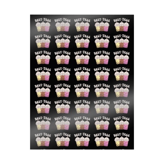 Best-Teas Cute Kawaii Bubble Tea Boba Tea Wrapping Papers