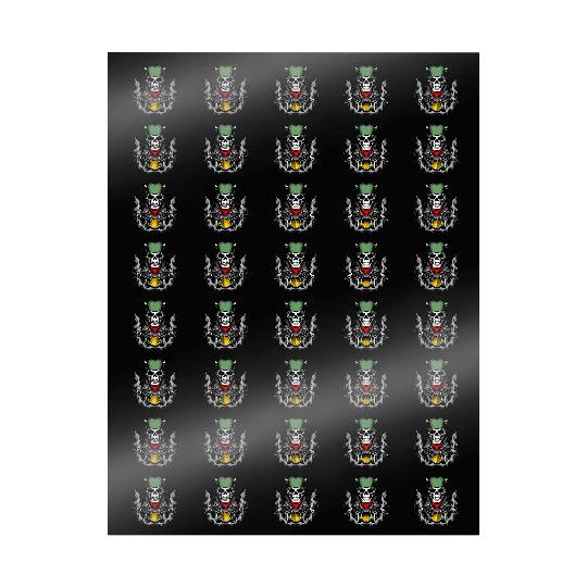 Skull Biker Motorcycle Design Wrapping Papers
