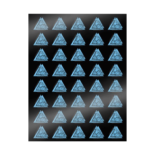AD triangle black Wrapping Papers