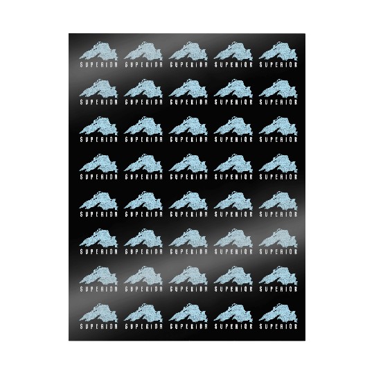 Lake Superior Great Lakes Wrapping Papers